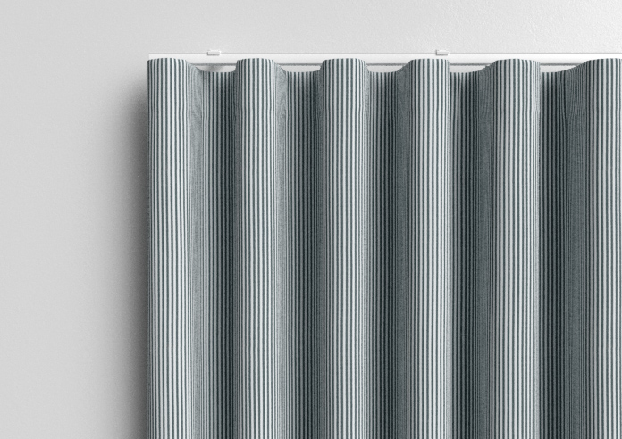 Nautical Stripes, Salt Black - Made to Measure Curtains - Image 13